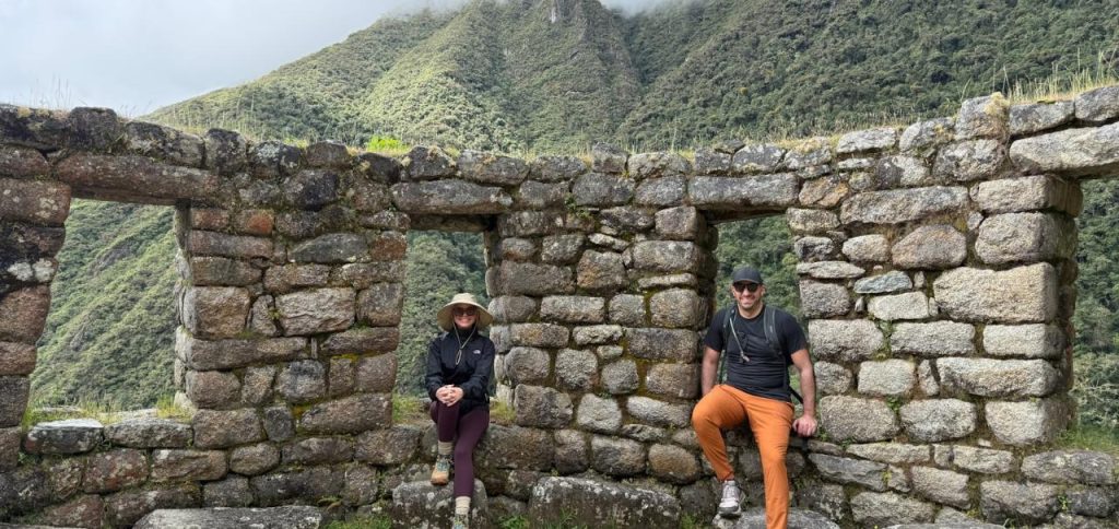 Peru travel experience at the Wiñay Wayna ruins on the Short Inca Trail.