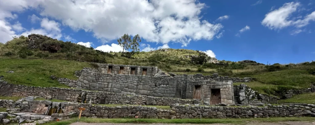 Tambomachay Peru Inca water temple stone fountains and channels